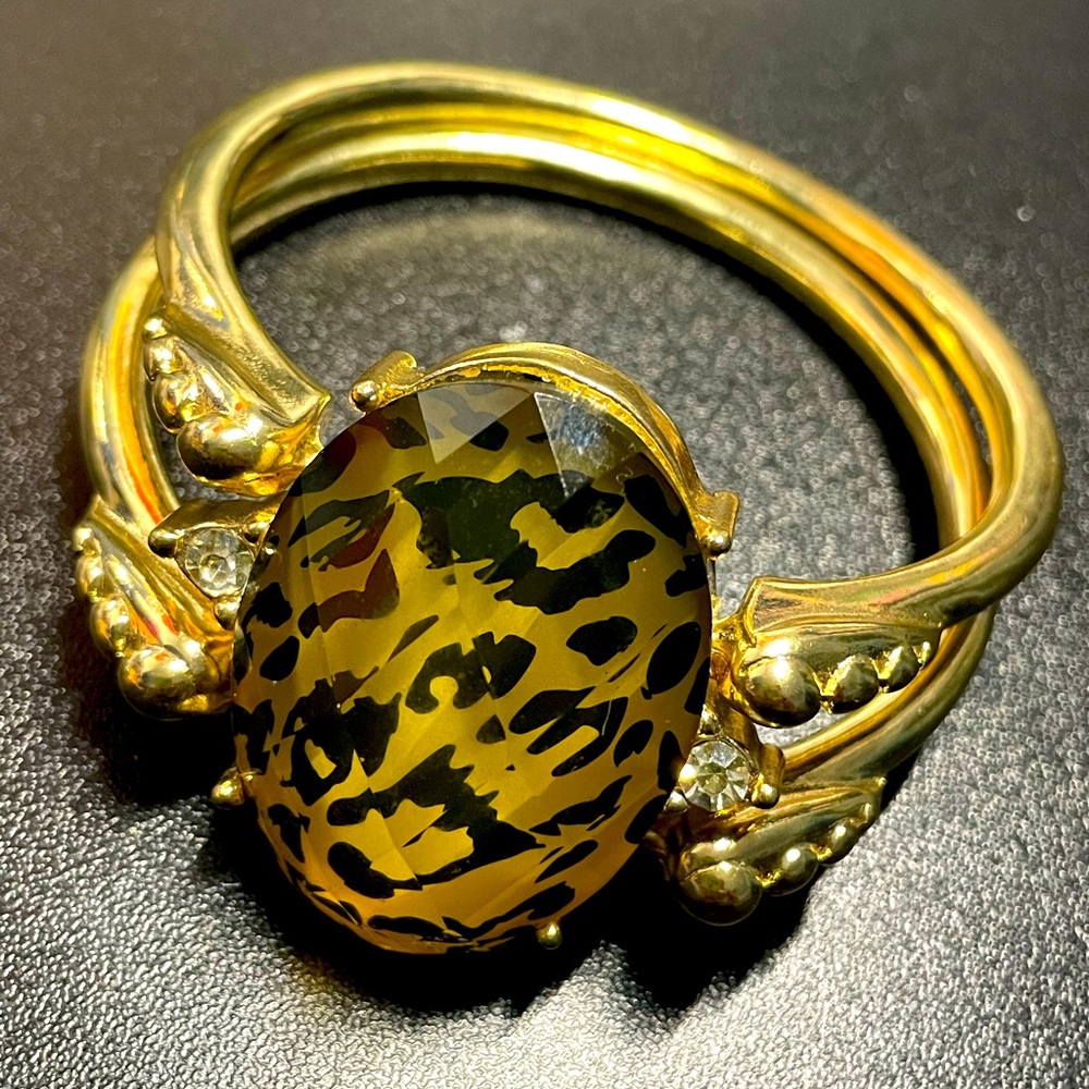 Reversible Gold Bangle